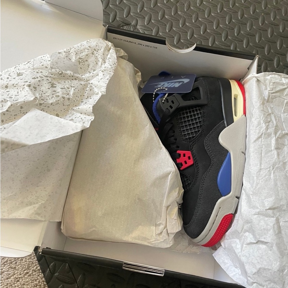 Jordan Air 4 Retro OG Black Red Blue